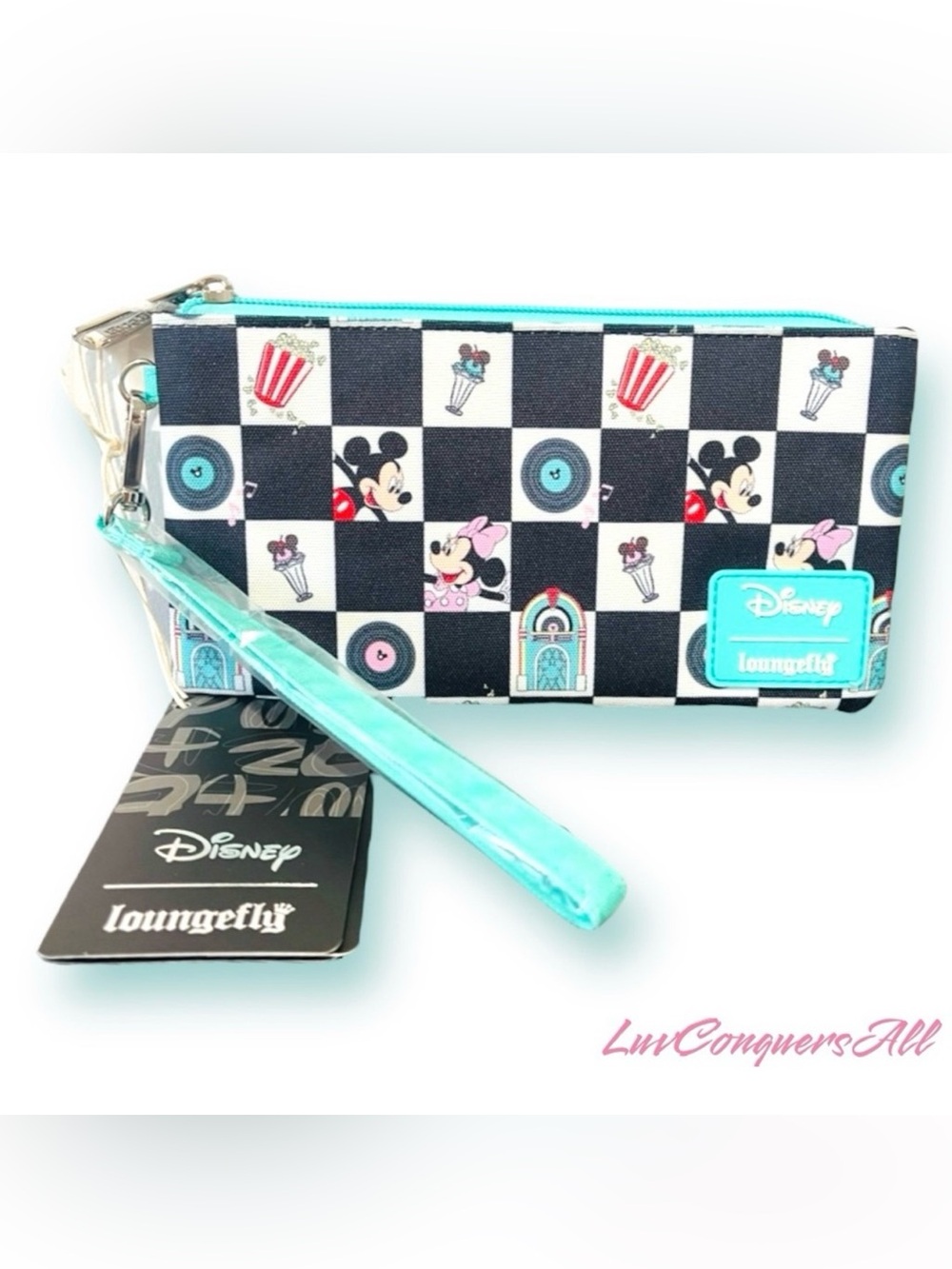 Loungefly Disney Mickey & Minnie Date Night Diner Wristle